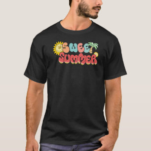 T-shirt Sweet Summer Time Vibes été Vacay Mode Tropical