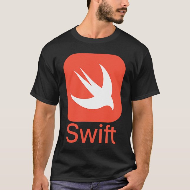T-shirt Swift Programmer Computer Developers Language (Devant)