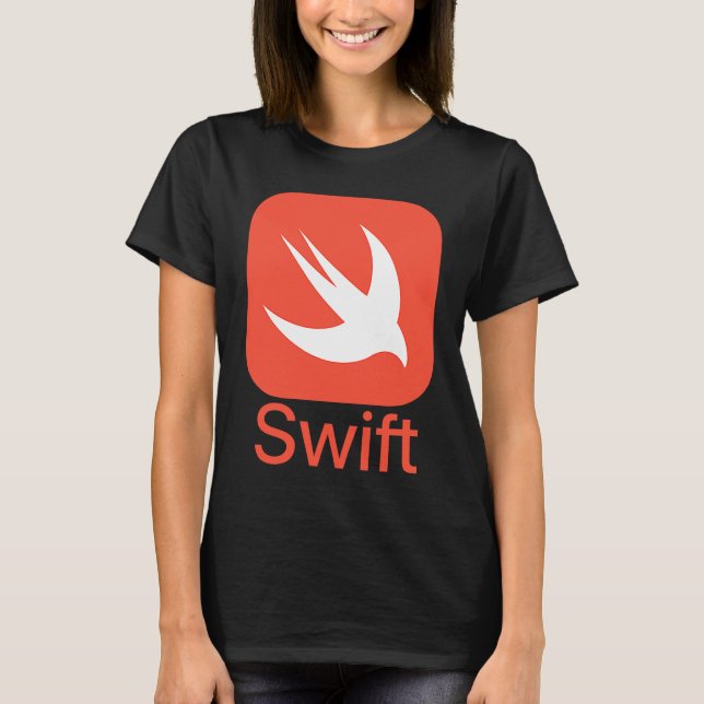T-shirt Swift Programmer Computer Developers Language (Devant)