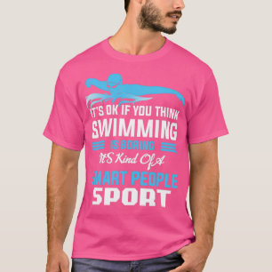T-shirt Swimmer piscine plongée sport tournoi cadeau