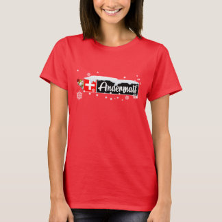 T-shirt Swiss Alp Andermatt Snow Edition