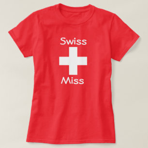 T-shirt Swiss Miss Tee
