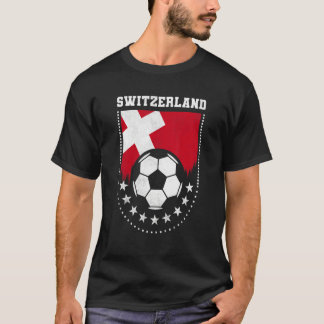 T-shirt Switzerland Flag Soccer Fan