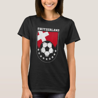 T-shirt Switzerland Flag Soccer Fan
