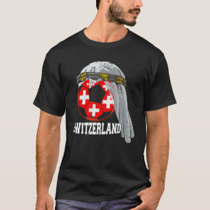 T-shirt SWITZERLAND Soccer 2022 Pavillon arabe Keffiyeh Fo