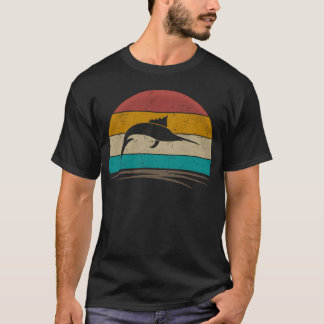 T-shirt Swordfish 70S Deep Sea Fishing friends