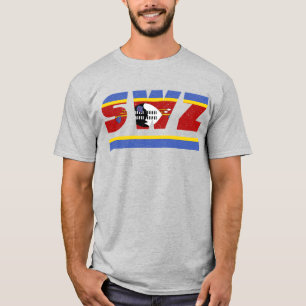 T-shirt SWZ Eswatini African Code ISO 3166
