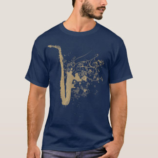 T-shirt Sxophone Jazz-band Music Lover 2784