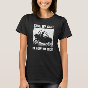 T-shirt SxS Pour Hommes Femmes SxS UTV Côté À Côté Véhicul