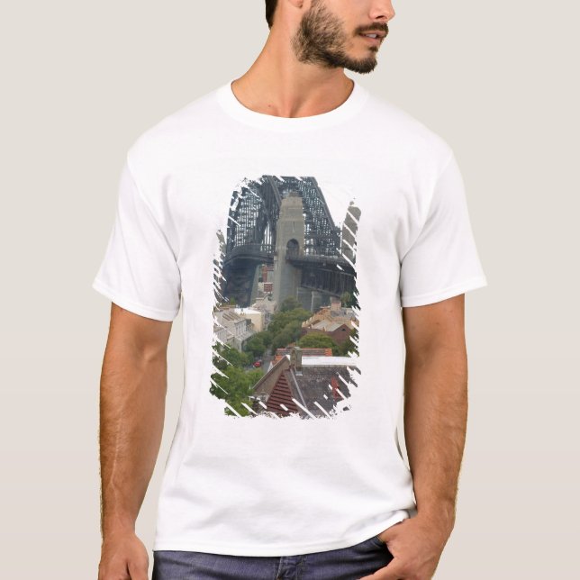 T-shirt Sydney, Australie. Harbour Bridge. (Devant)