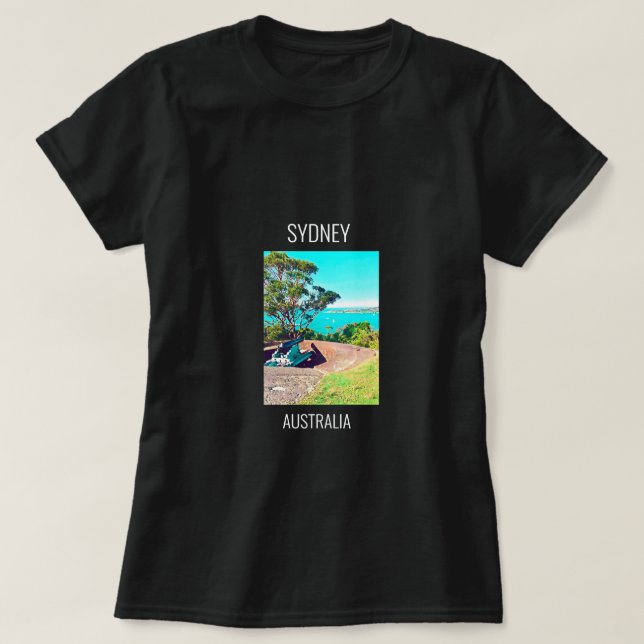 T-shirt Sydney Georges Head Mosman Australie (Design devant)