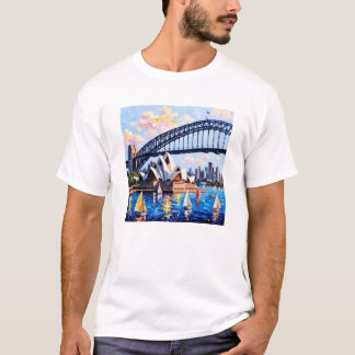 T-shirt Sydney Harbour Vibrance Tee