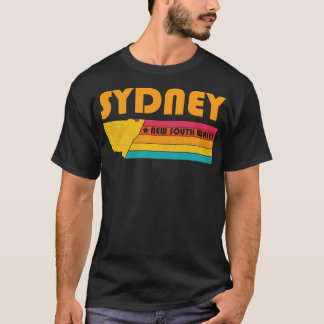 T-shirt Sydney Nouvelle-Galles du Sud Souvenir Vintage