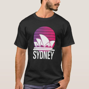 T-shirt Sydney Sunrise Opera House En Australie Sud Wale