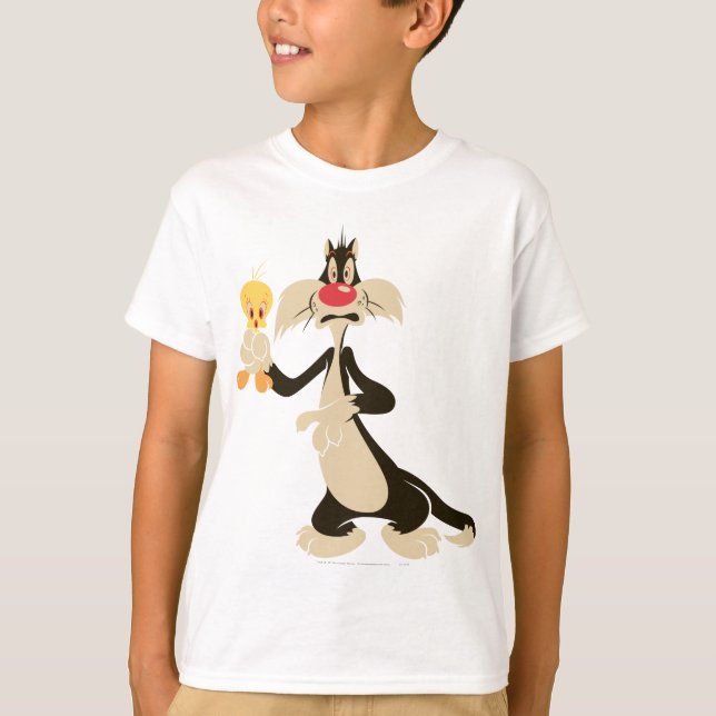 T-shirt SYLVESTER™ avec TWEETY™ (Devant)