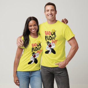T-shirt SYLVESTER™ & TWEETY™ - Tat de puddy Ol' moyen