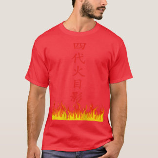 T-shirt Symbole Anime Japon Ninja Héros Hokage Samurai