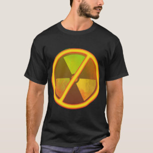 T-shirt Symbole anti-nucléaire No Nukes Radioactive Grung
