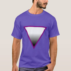 T-SHIRT SYMBOLE ASEXUEL DE TRIANGLE