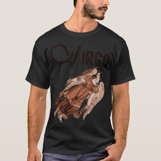 T-shirt Symbole astrologique Virgo Constellation Zodiaque