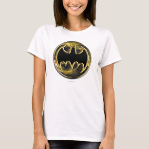 T-shirt Symbole Batman   Logo Or