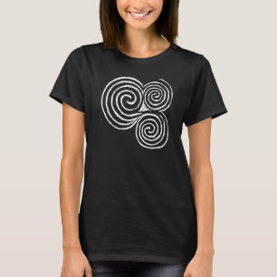 T-shirt Symbole celtique de Newgrange Celtic Triskelion
