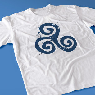 T-shirt Symbole celtique irlandais ou breton Triskele
