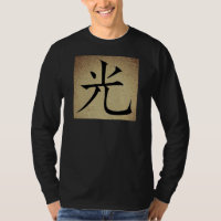 Symbole chinois LIGHT Image manches longues hommes