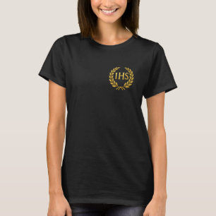 T-shirt Symbole chrétien catholique IHS