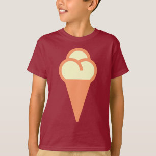 T-shirt Symbole cône Icecream