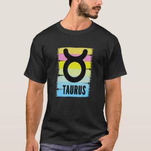 T-shirt Symbole cool Taurus Astrologie Tarot Horoscopes Bi