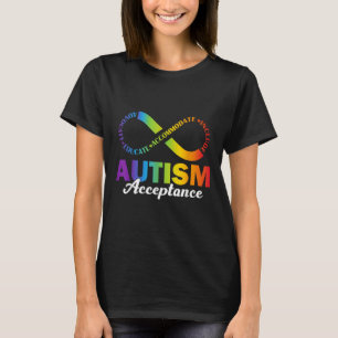 T-shirt Symbole d'acceptation de la sensibilisation sur l'