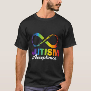 T-shirt Symbole d'acceptation de la sensibilisation sur l'