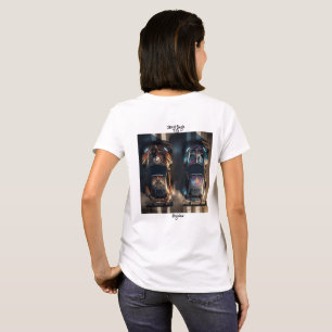 T-shirt Symbole d'aile urbaine graphique Raptor