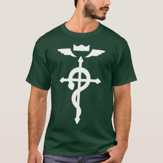 T-shirt Symbole d'alchimie croisée flamels