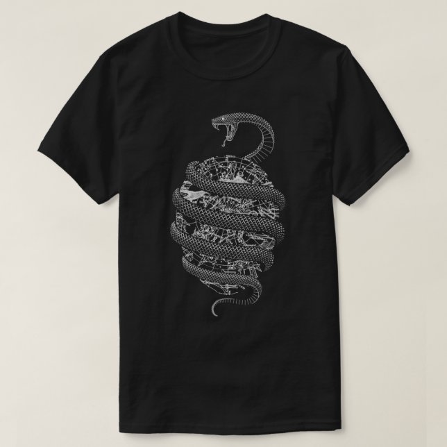 T-shirt Symbole d'alchimie occulte OEUF ORPHIQUE Occulte G (Design devant)