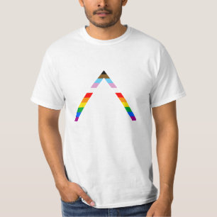 T-SHIRT SYMBOLE D'ALLIANCE LGBTQ POC