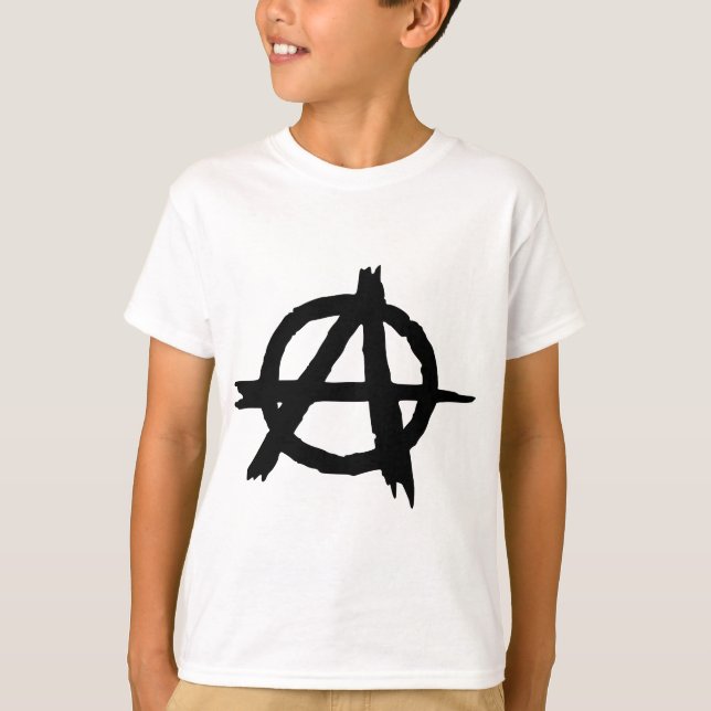 T-shirt Symbole d'anarchie (Devant)