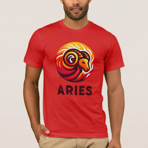 T-shirt SYMBOLE D'Astrologie À Baies FLEURIES