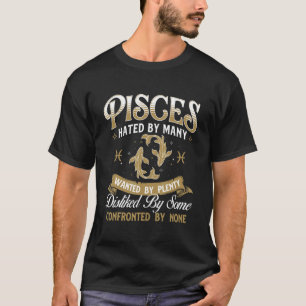T-shirt Symbole d'astrologie Pisces Symbole Zodiaque Symbo