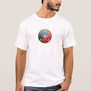 T-shirt Symbole d'atome (blanc)