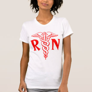 T-shirt Symbole de caducée des tee - shirts RN