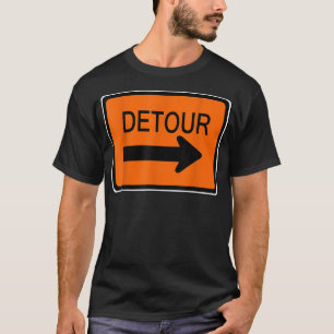 T-shirt Symbole de détour Simple Costume d'Halloween simpl