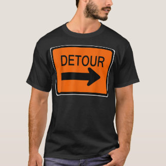 T-shirt Symbole de détour Simple Costume d'Halloween simpl