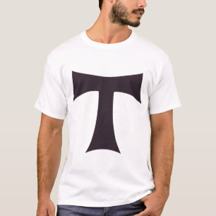T-shirt Symbole de foi franciscaine de la Croix de Tau