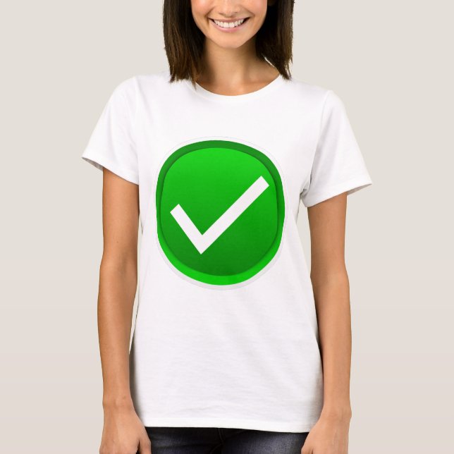 T-shirt Symbole de la marque verte (Devant)