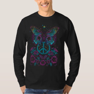 T-shirt Symbole de la paix de Daisy Hippie