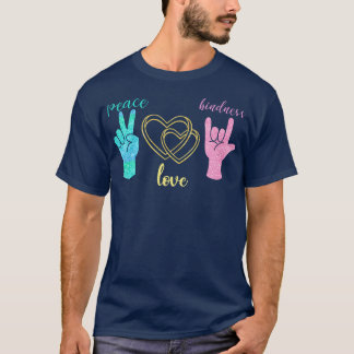 T-shirt SYMBOLE DE LA PAIX DE LA SAINTE Hippie