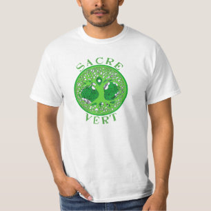 T-shirt Symbole de la paix du drapeau français