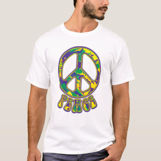 T-shirt Symbole de la paix hippie